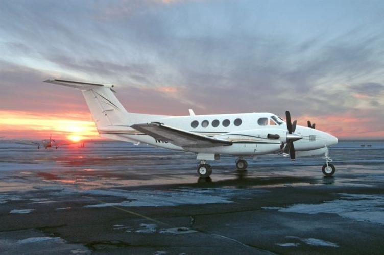 Beechcraft King Air B200 twin-turboprop plane