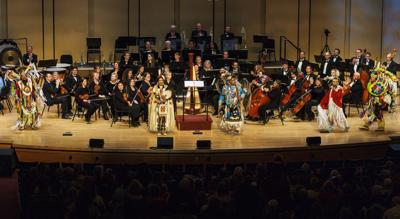Symphony and Shoshone-Bannock Tribal members