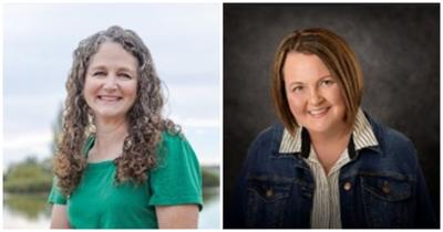 Debbie Barlow and Cara Fitzgerald