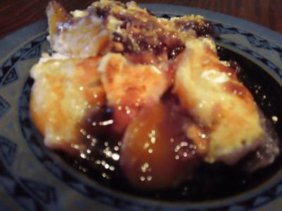 Belle’s Peach and Blueberry Cobbler