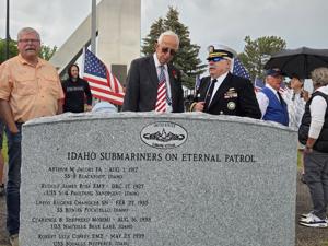 Memorial dedication in Idaho Falls recognizes Idaho submariners on eternal patrol