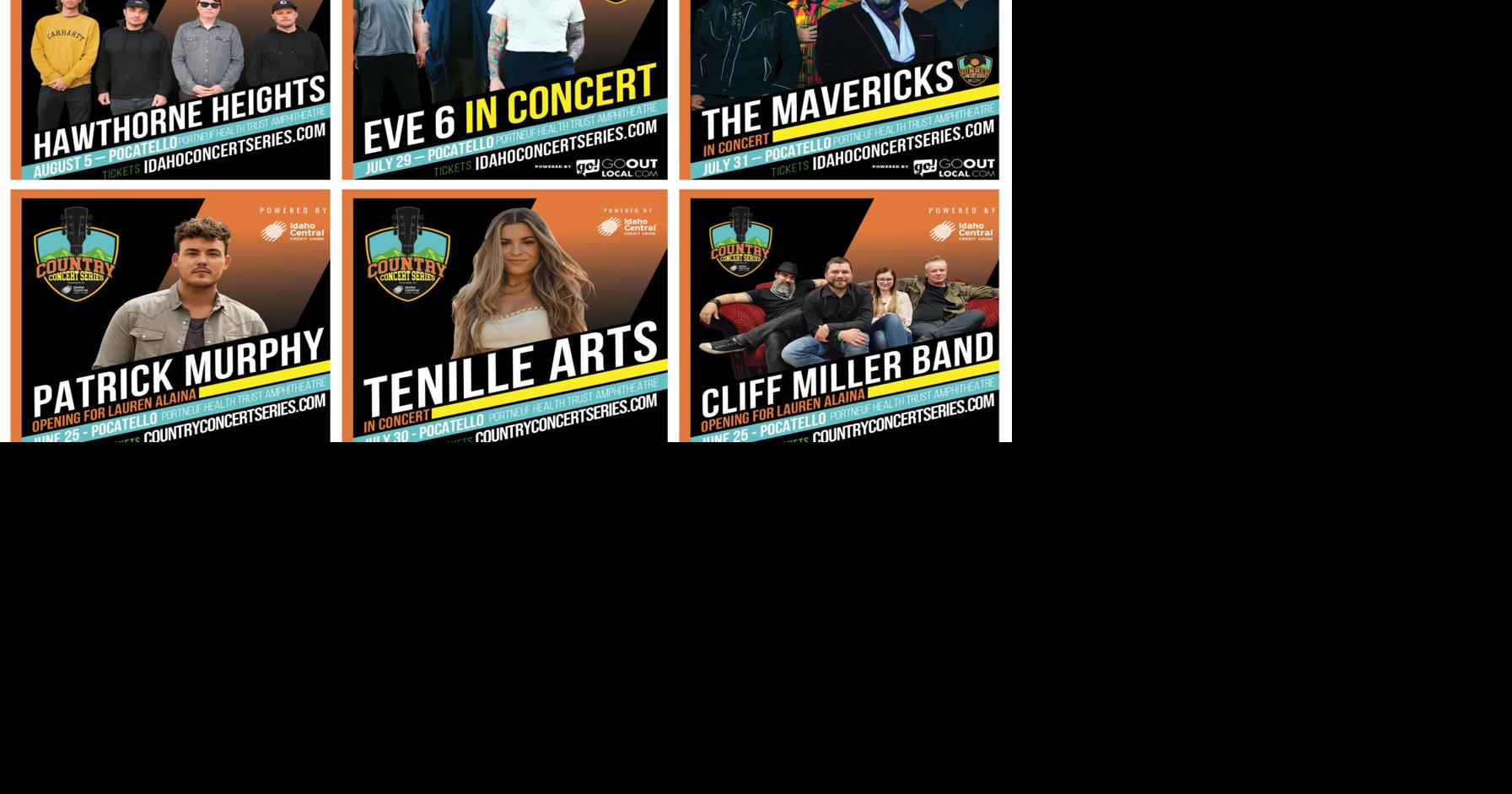 Pocatello Concerts 2025
