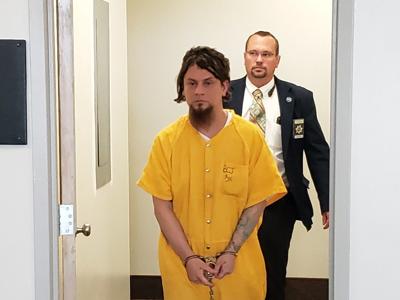 Brad Compher walking into court 6-20-19