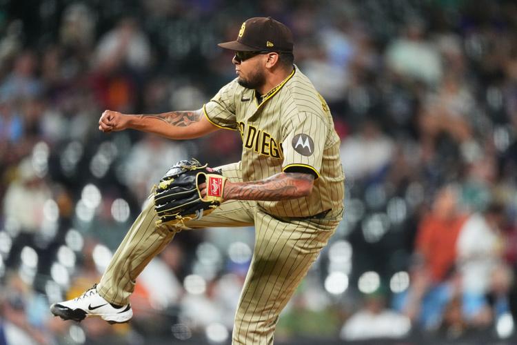 Padres Rockies Baseball