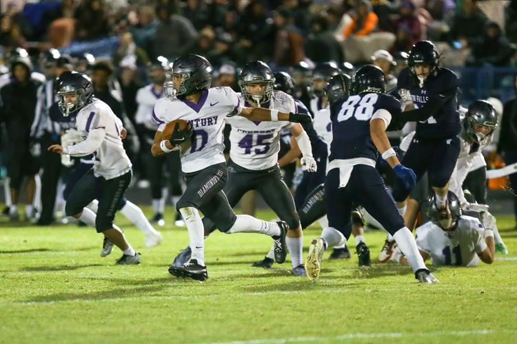 Photos of Century vs. Twin Falls high school football playoff game