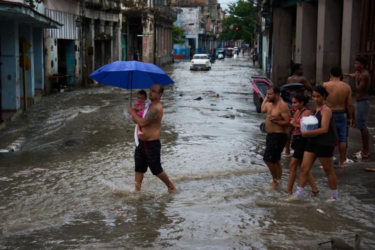 APTOPIX Cuba Weather