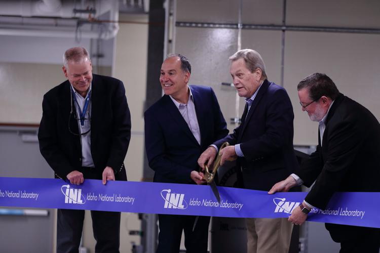 INL Sample Prep Lab ribbon cutting