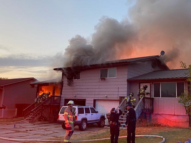 Eldredge house fire