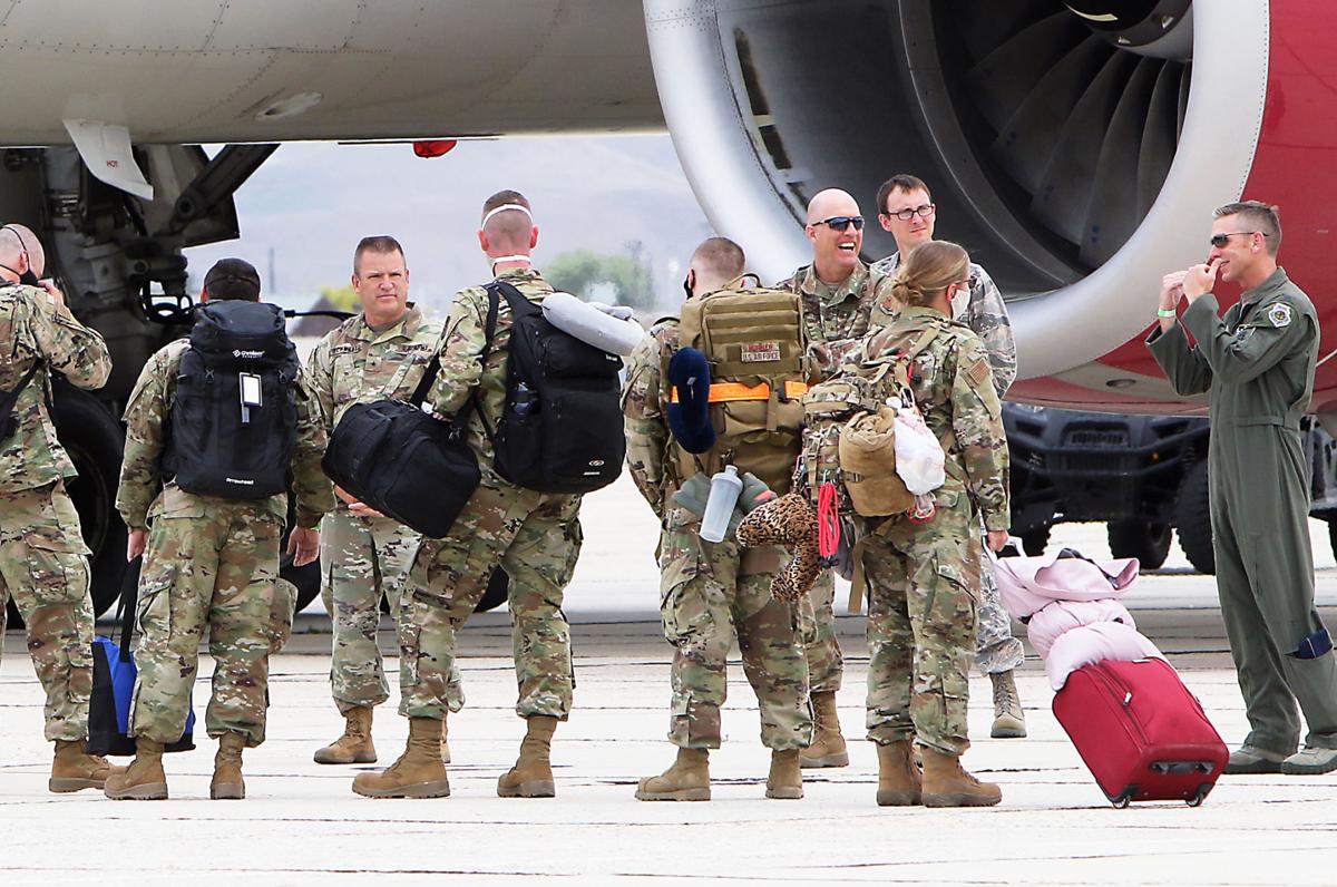 Over 400 Idaho Air National Guard members deploy to Southwest Asia