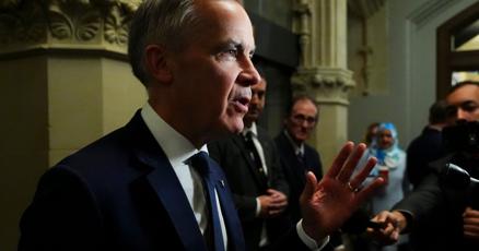 Ahead of G-7, Canada's Carney softens tone toward Trump with trade talks at stake