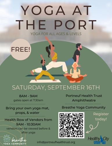 Yoga at the Port