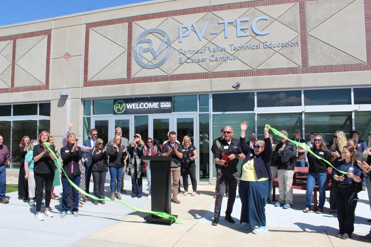 PV-TEC ribbon cutting