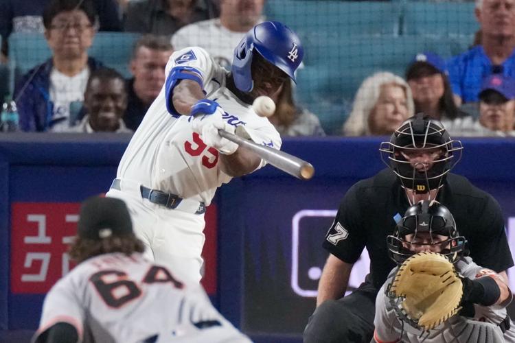 Giants Dodgers Baseball