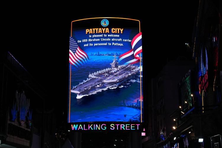 USS Abraham Lincoln crew visits Thailand’s Pattaya, in photos