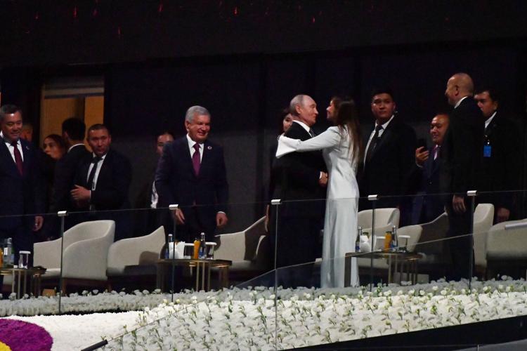 APTOPIX Kyrgyzstan SCO Summit