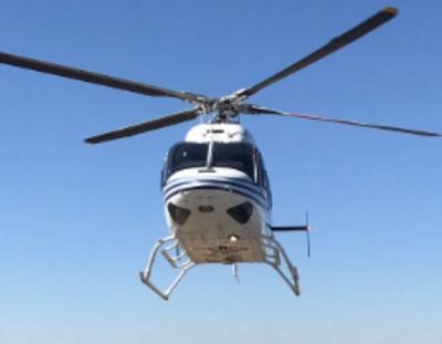 Emergency helicopter air ambulance stock image file photo