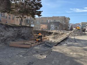 Center Street Underpass project progressing as scheduled