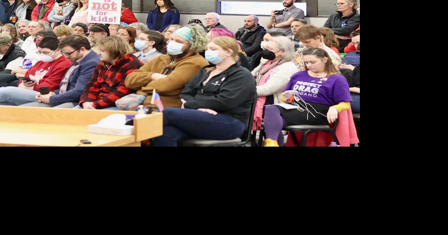 Drag queen reading program supporters, opponents present views at