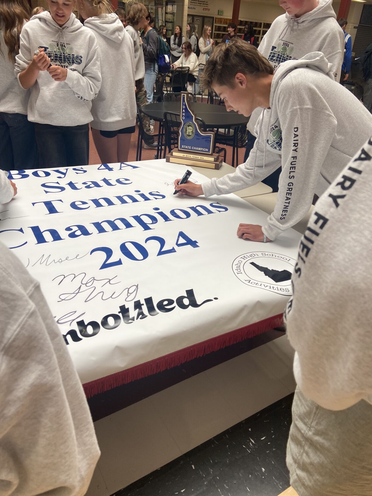 Shep Butler Century boys tennis team still comes away with fourth state title in ...