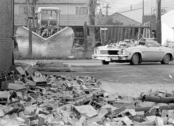 Damaged car