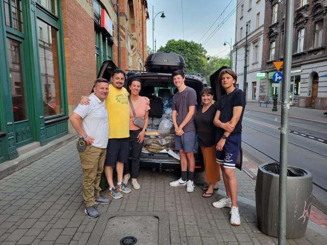 Milligans with driver