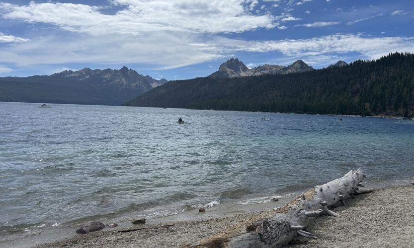 redfish lake scenery