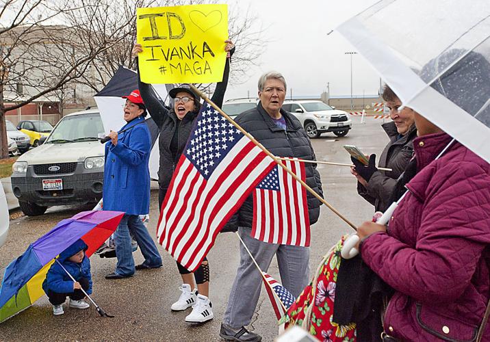 Ivanka Trump, Tim Cook met with cheers, protests at Wilder school