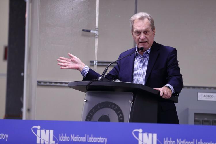 Mike Simpson speaks at INL ribbon cutting (copy)