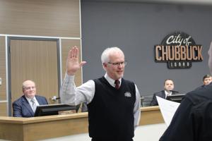 ‘Forward into the future’: Chubbuck's new Mayor Rodney Burch sworn into office