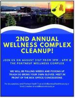 Annual Wellness Complex Cleanup set for Aug. 31