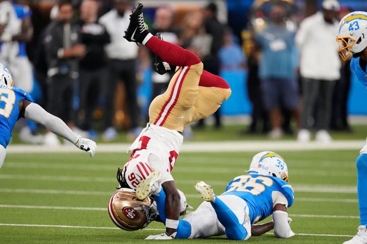 APTOPIX 49ers Chargers Football