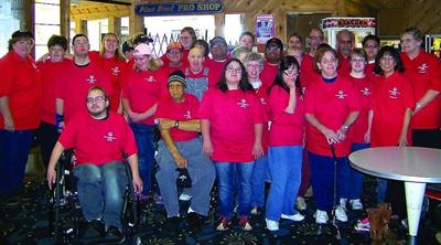 Special Olympians offer thanks
