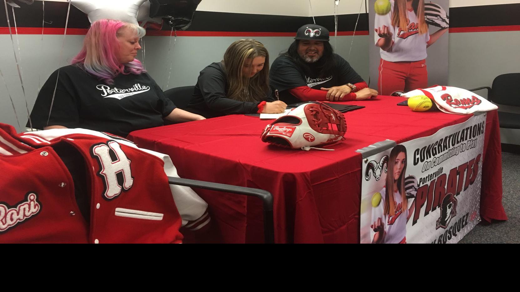 Highland S Roni Bosquez Signs With Porterville College Softball