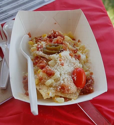 Crazy corn nachos