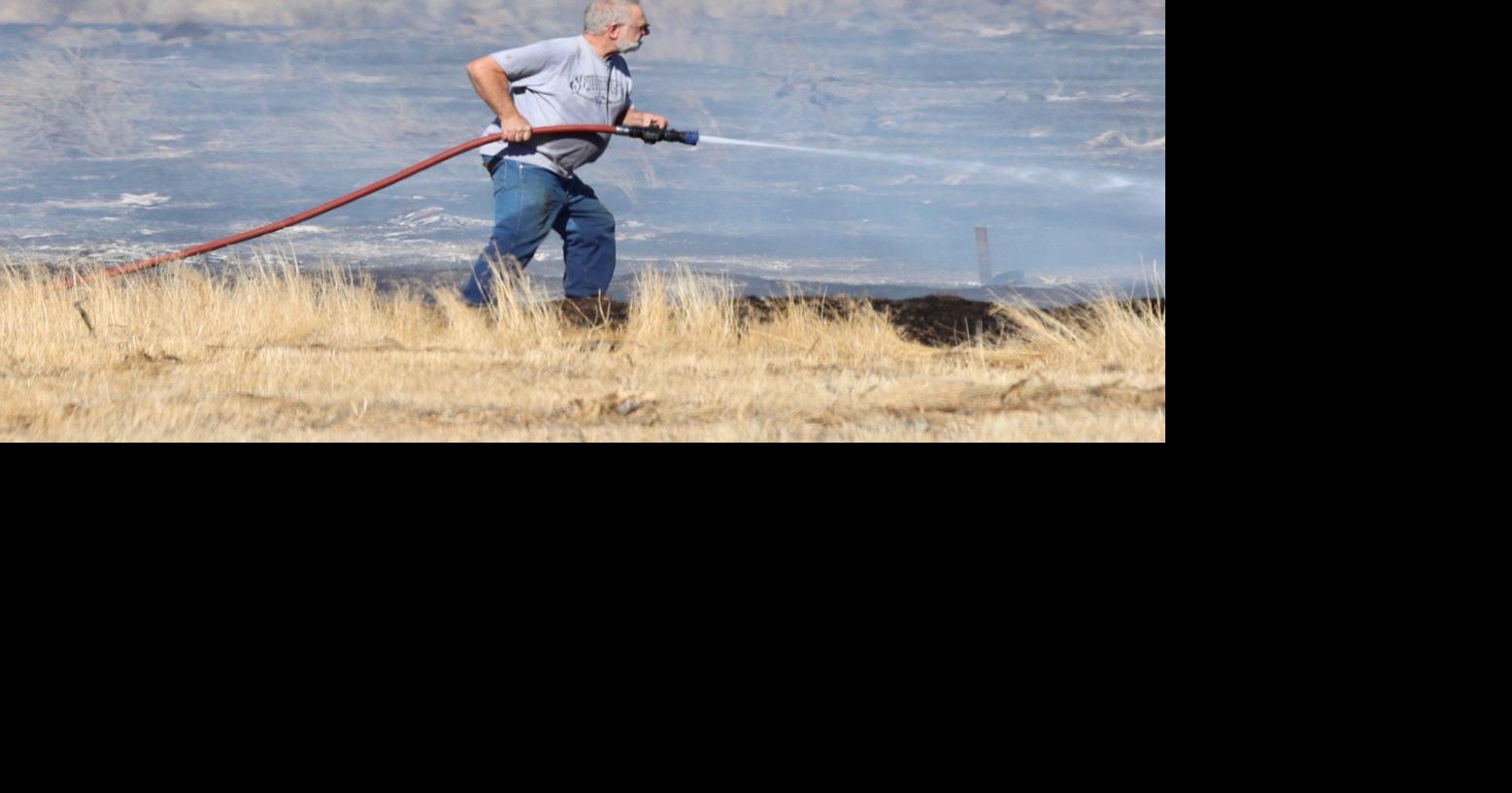 Weed mowing sparks brush fire near Pocatello | Local ...