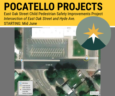 Pocatello Projects_East Oak Street Child Pedestrian Safety Improvements_2025
