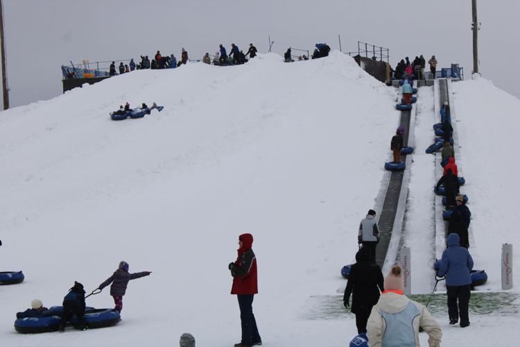 'Gateway Parks: Kelly Canyon' snow tubing hill