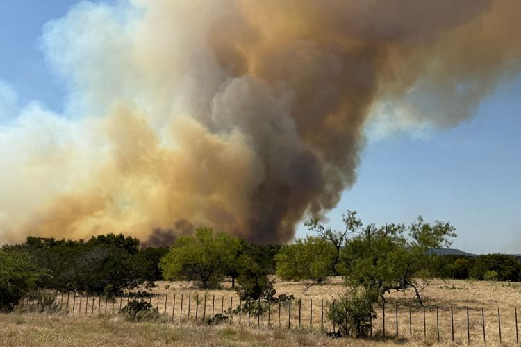 Wildfires Texas