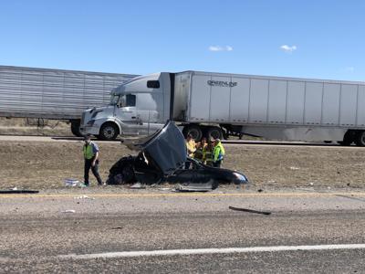 Blackfoot woman killed, man injured in crash on Interstate 15