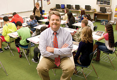 William Thomas Middle School Principal Randy Jensen