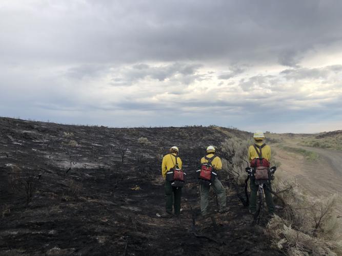 North Butte fire