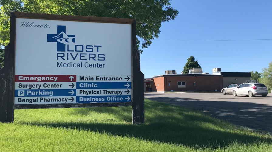 Lost Rivers Medical Center, sign