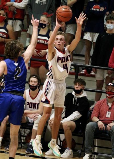 Brevin Vaughan Poky basketball