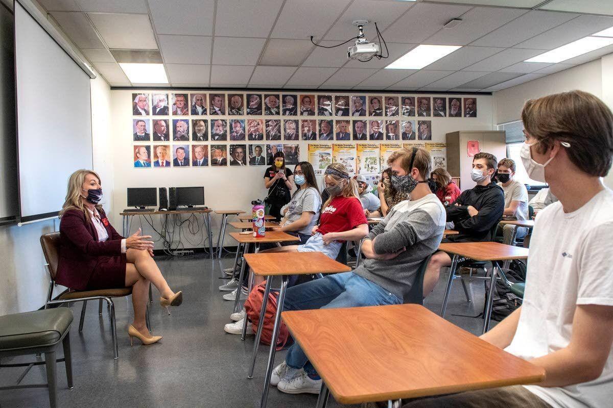Ybarra talks with students about social justice bill ...