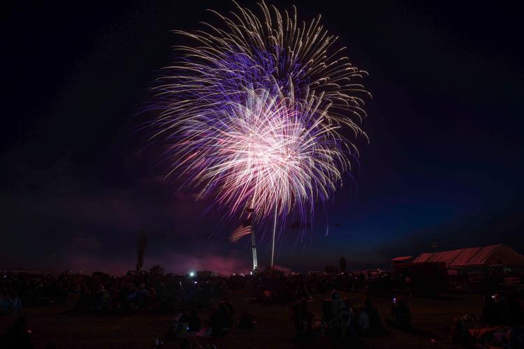 Photos of the July 4 fireworks at the fairgrounds in Pocatello
