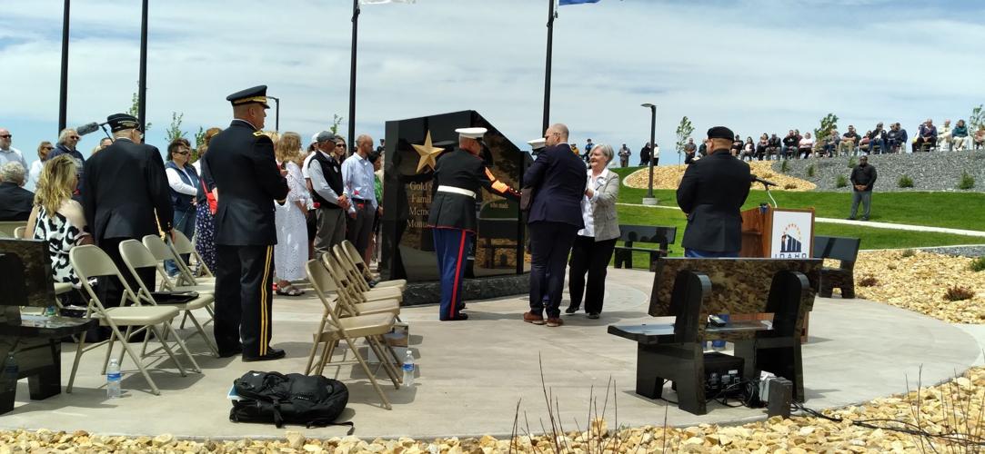 Gold Star memorial dedication
