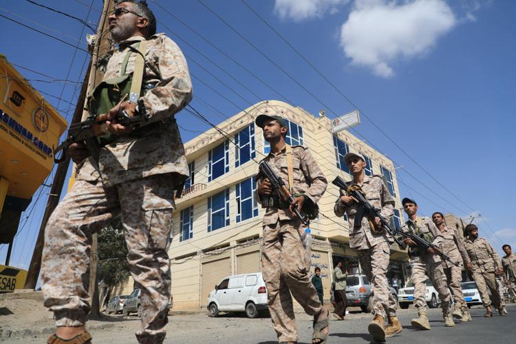 Photos show Houthi rallies, fighters and daily life inside Yemen.