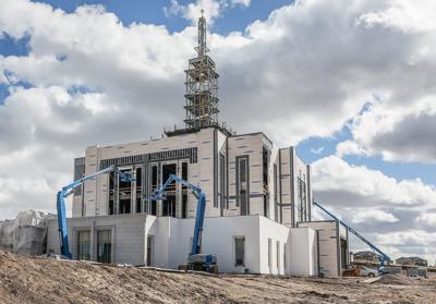 pocatello temple construction unhampered by harsh winter weather members idahostatejournal com