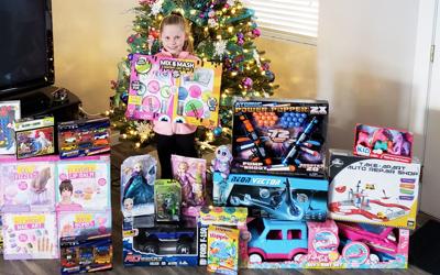 Toys for Tots Kaydence Cluff
