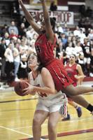 HS girls basketball: Makenna Baker, Allie Thayne guide Highland to win against Pocatello